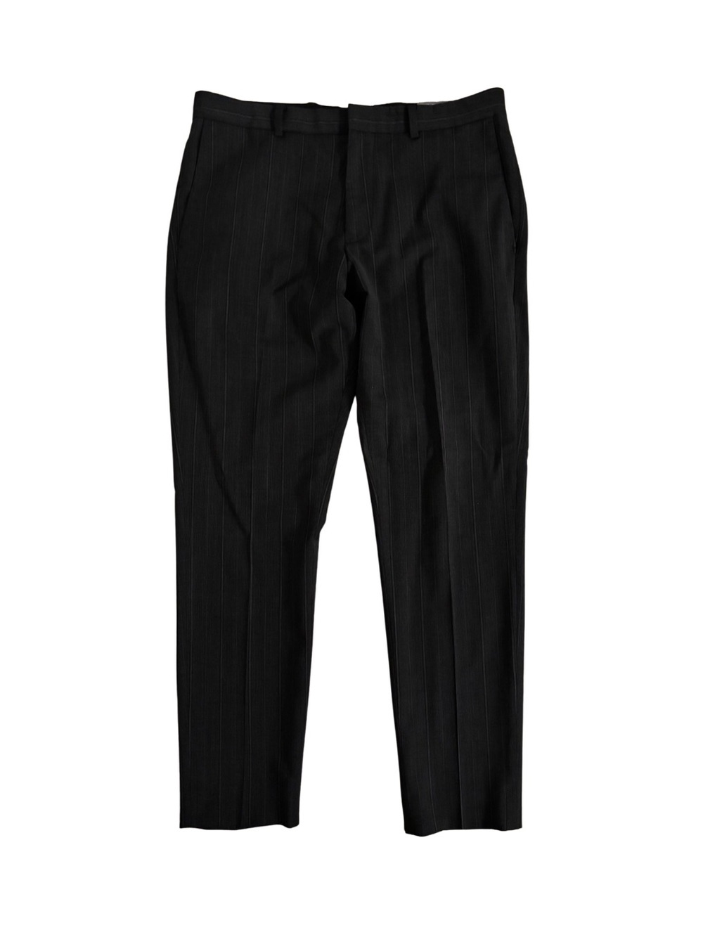 Club Monaco Slim “Sutton” Fit Charcoal Pinstripe Dress Pants